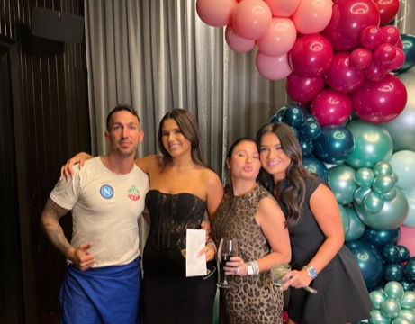 Celebrating Giselle’s 21st Birthday at The Palms Cremorne with Pizza