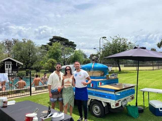 mobile pizza truck