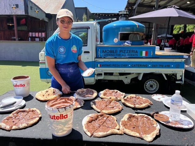 nutella pizza