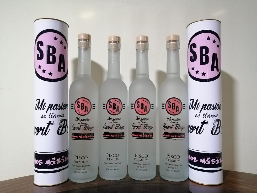 Miniatura: Piscos personalizados