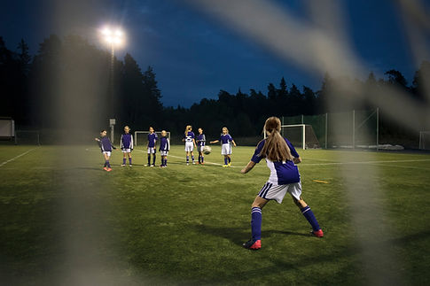 Girls Football Training
