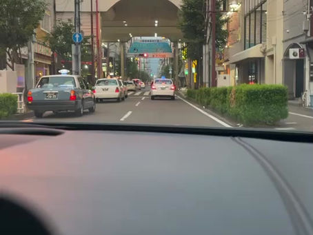 松山市三番町通りマンボウ明け