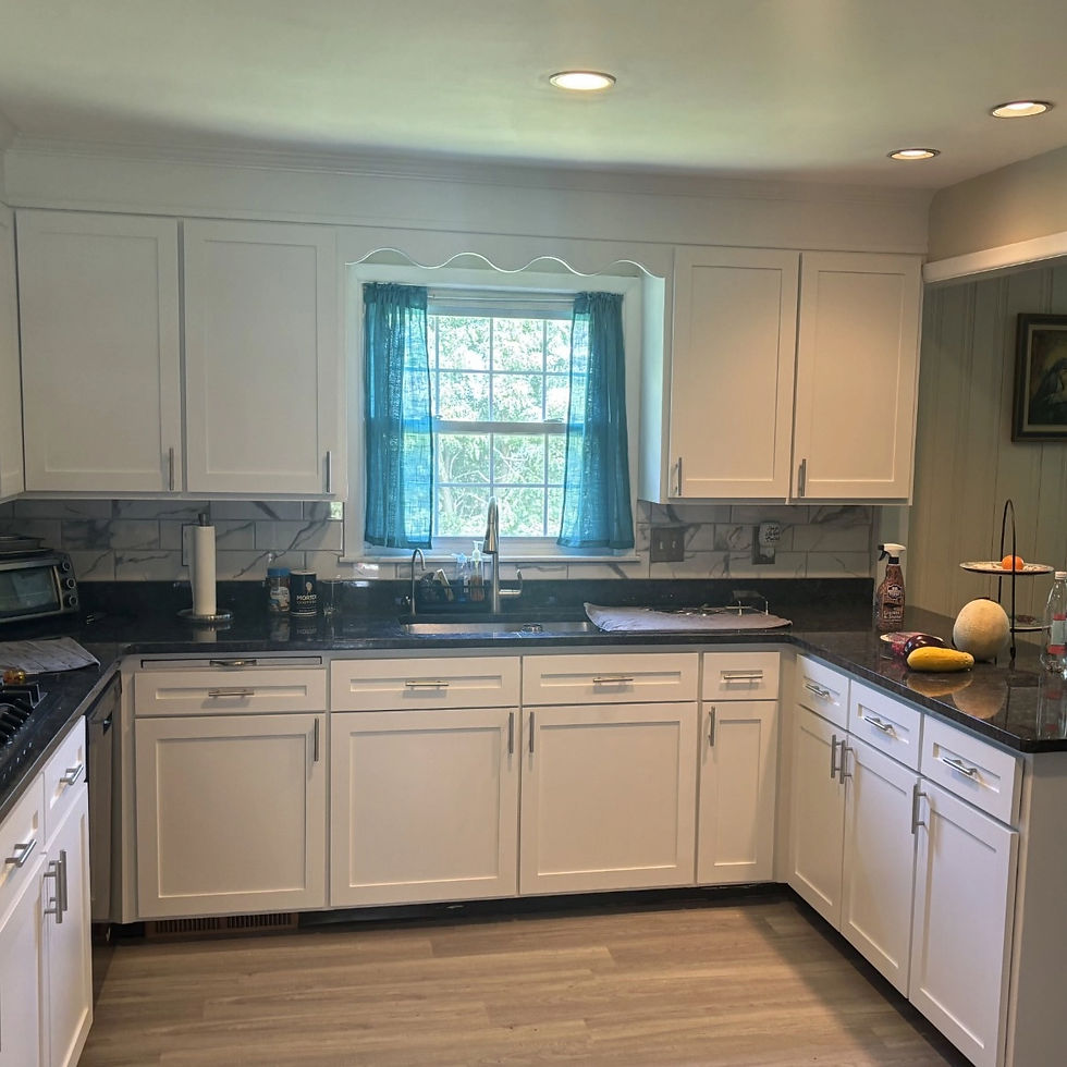 Kitchen remodeling project by BC Painting