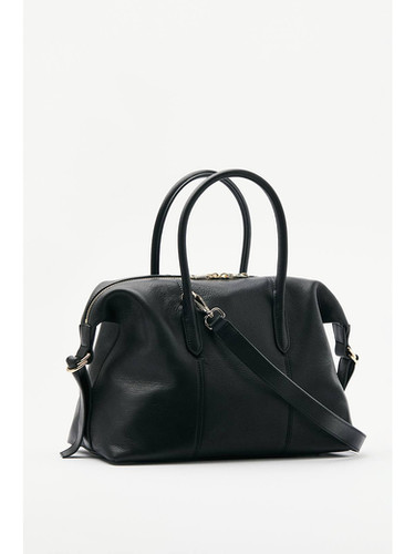 Borsa A Bauletto Patrizia Pepe In Pelle Di Vitello - Modello 2B0145L162, Dimensioni 34x23x16 Cm, Colore Light Gold