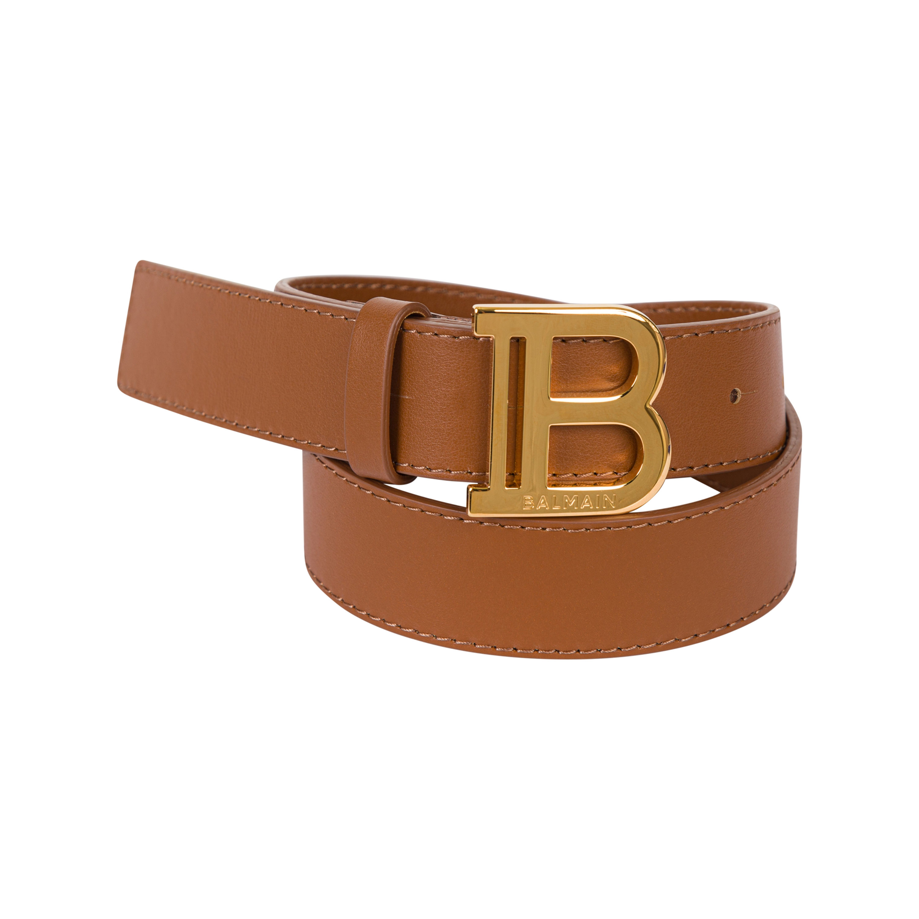 BALMAIN CINTURA CON FIBBIA LOGO Art. BY0Q71Z1371