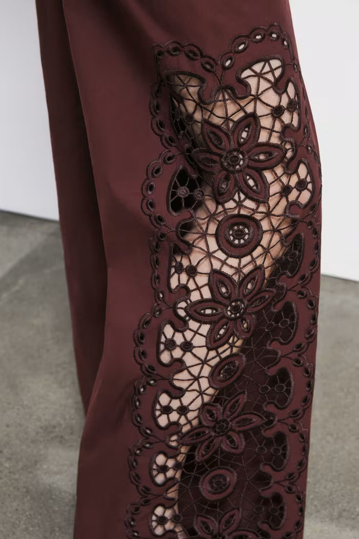 Miniatura: PATRIZIA PEPE PANTALONI CON RICAMO Art. 2P1764A773