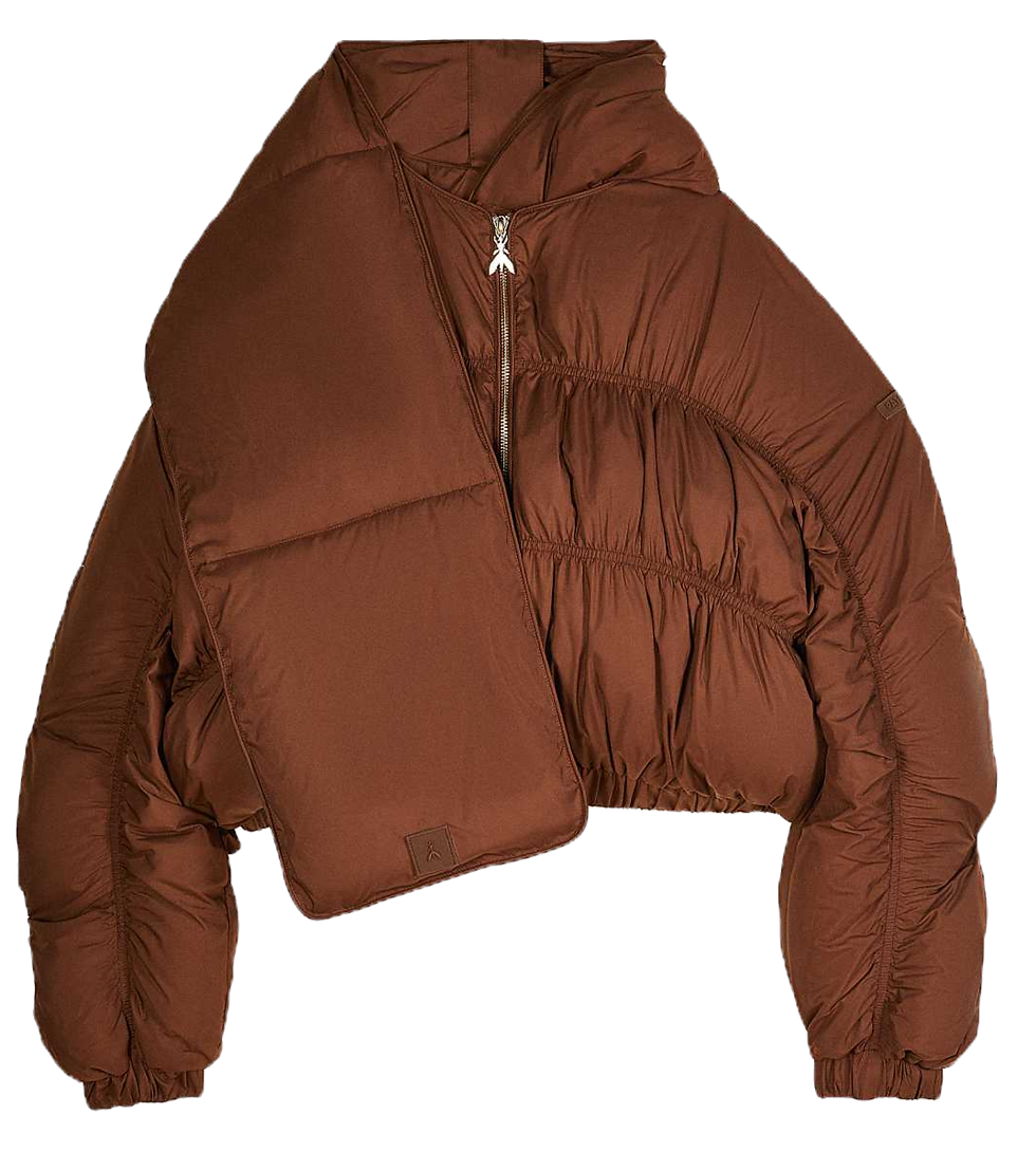 PATRIZIA PEPE PIUMINO OVER CON SCIARPA RIMOVIBILE Art. 8O0180A609