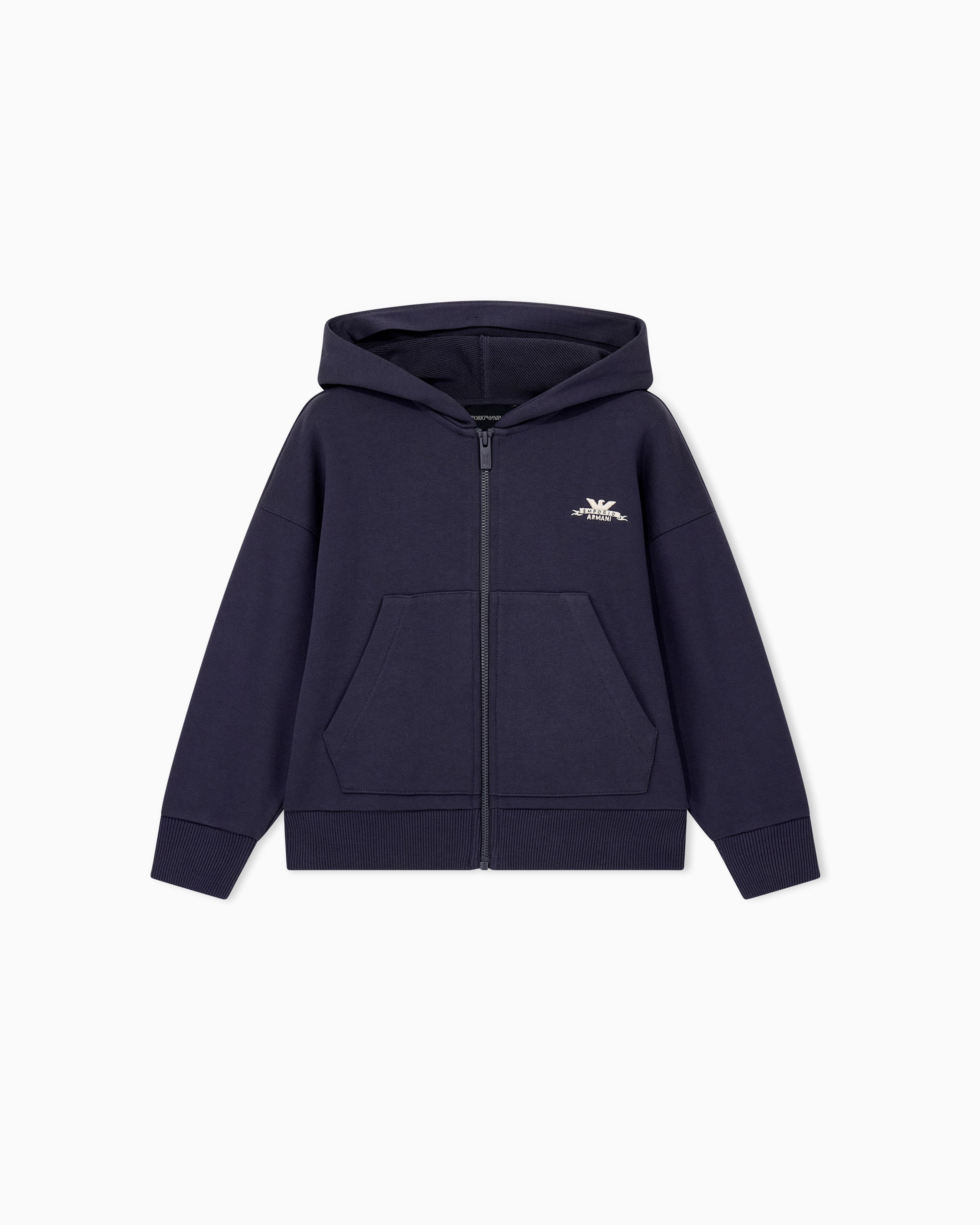 EMPORIO ARMANI FELPA FULLZIP CON CAPPUCCIO Art. EB001391