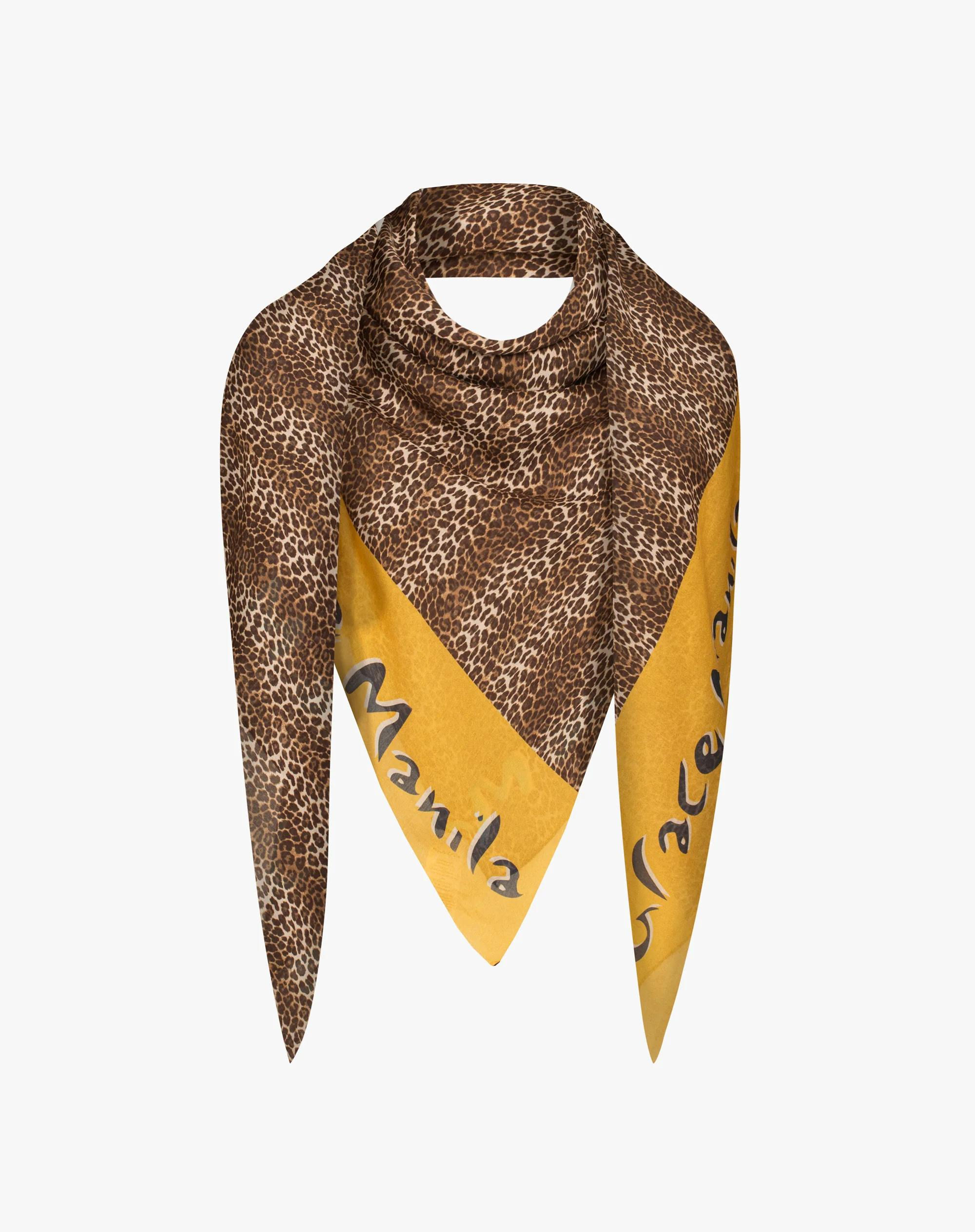 MANILA GRACE FOULARD CON MONOGRAMMA ALL-OVER Art. F643CS