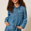 Thumbnail: TWINSET CAMICIA IN CHAMBRAY CON TASCHE Art. 261GJ2075