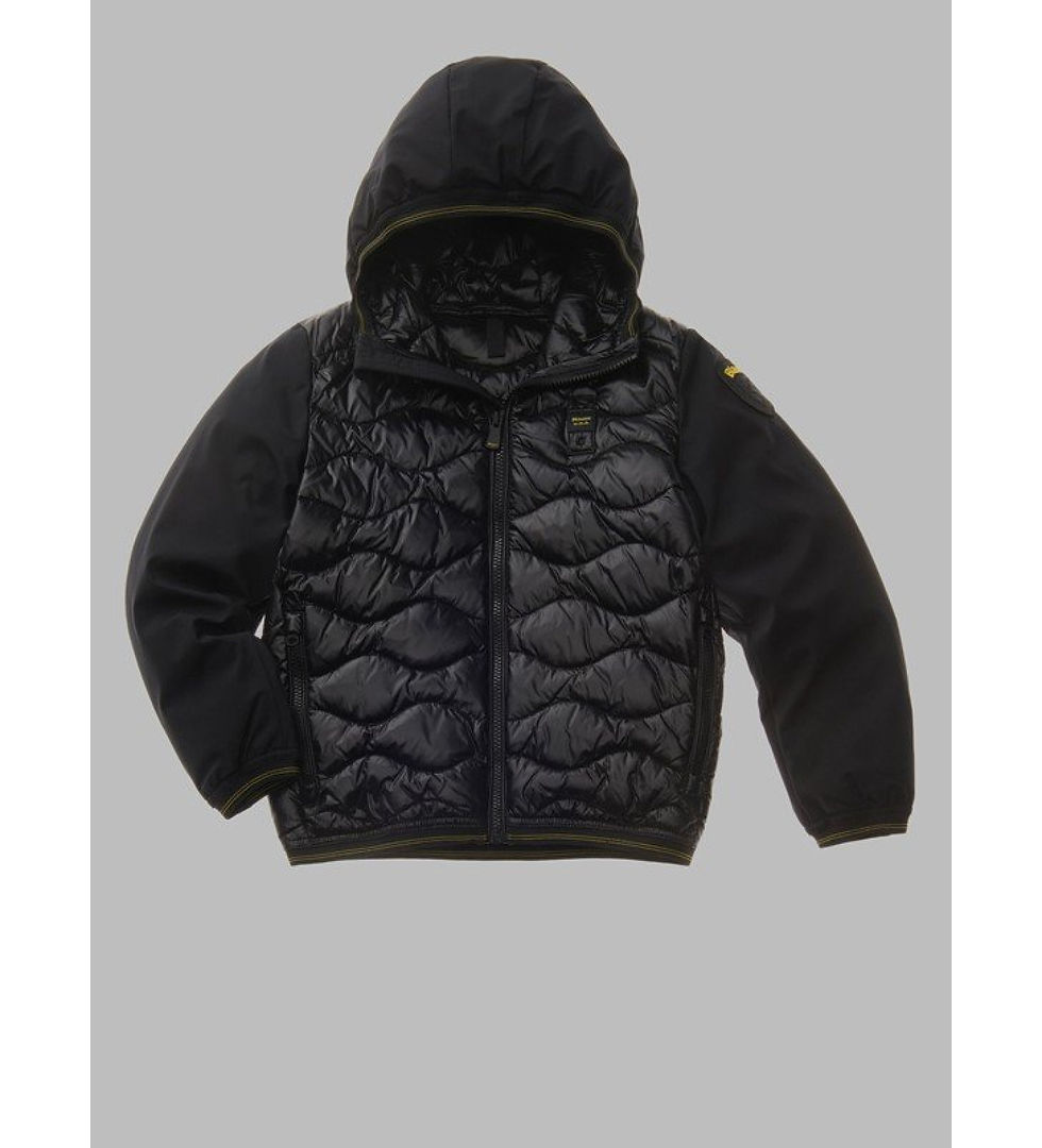 Miniatura: BLAUER GIUBBINO CORTO IMBOTTITO A ONDE Art. 25WBLKC08440