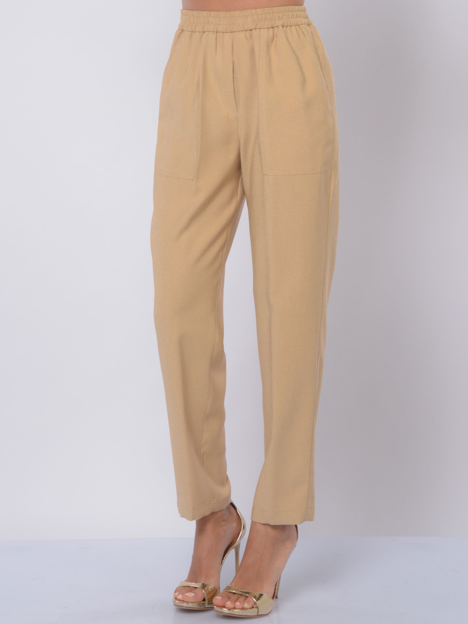 KAOS PANTALONE IN VISCOSA CON ELASTICO Art. QP1CO011