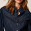 Miniatura: TWINSET CAMICIA IN JEANS CON VOLANT Art. 261TP2672