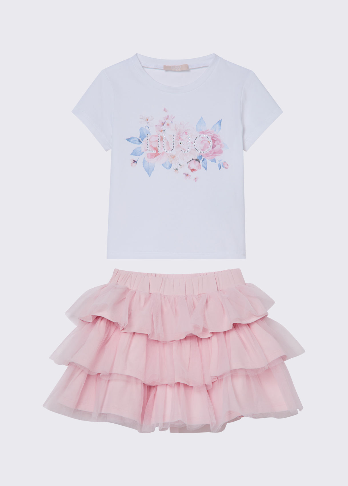 LIU JO COMPLETO TOP E GONNA Art. KA6020JS003