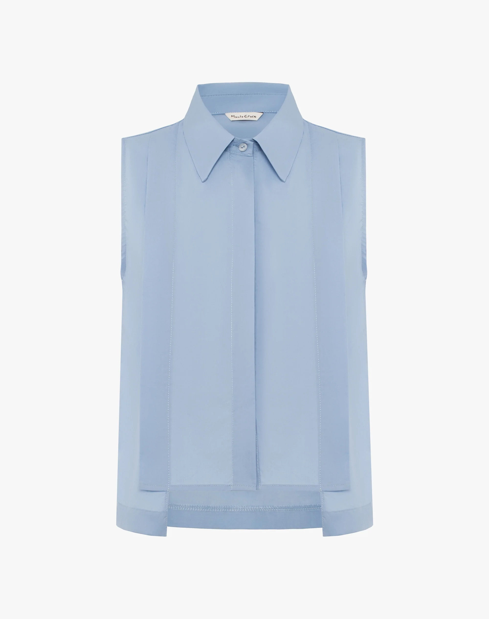 MANILA GRACE CAMICIA SENZA MANICHE Art. C066CU