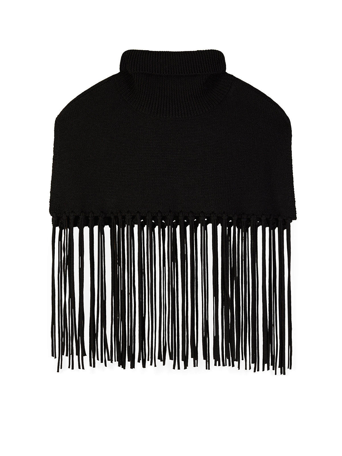 PATRIZIA PEPE PONCHO CROPPED Art. 8F0001K9O3A