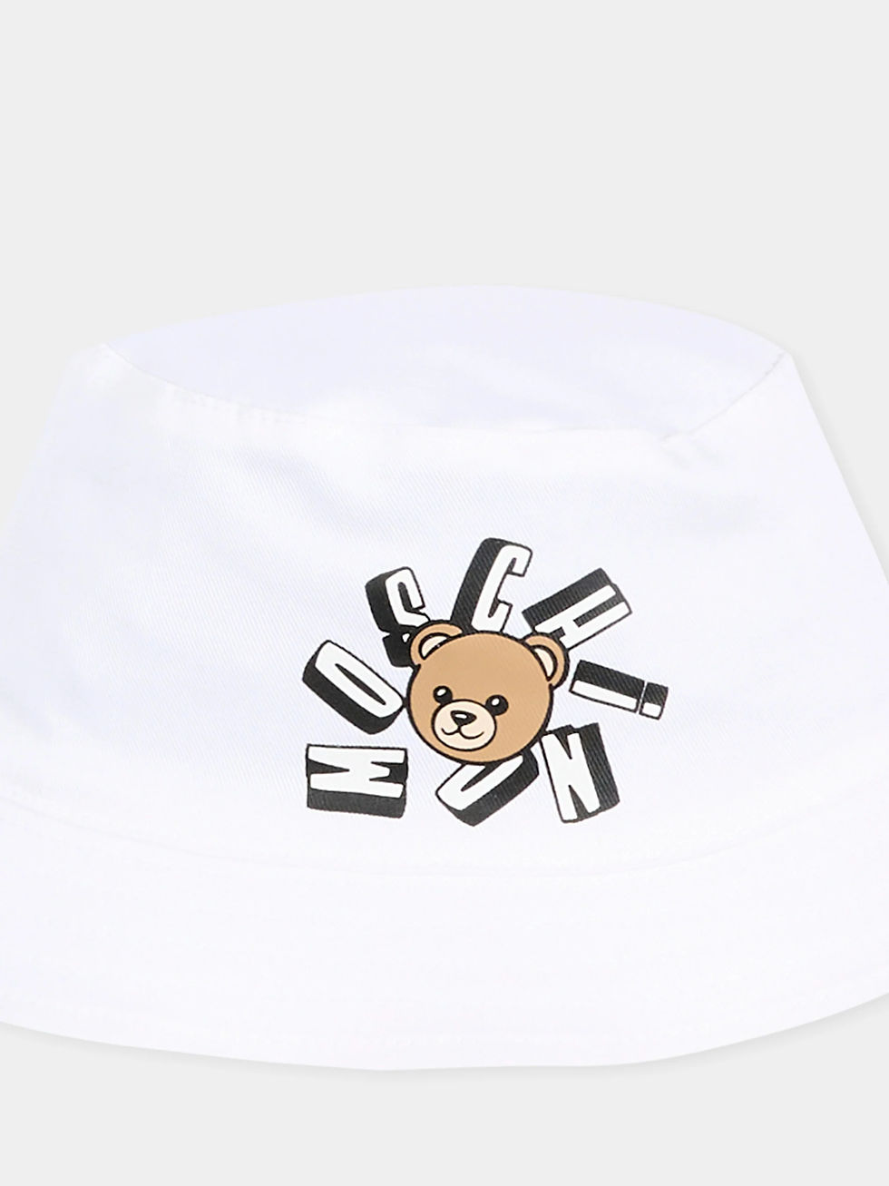 Thumbnail: MOSCHINO CAPPELLO DA PESCATORE CON STAMPA Art. MNX057LPA01