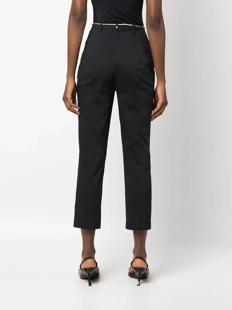 Miniatura: PATRIZIA PEPE PANTALONI "ESSENTIAL" CROPPED Art. 2P1479A23