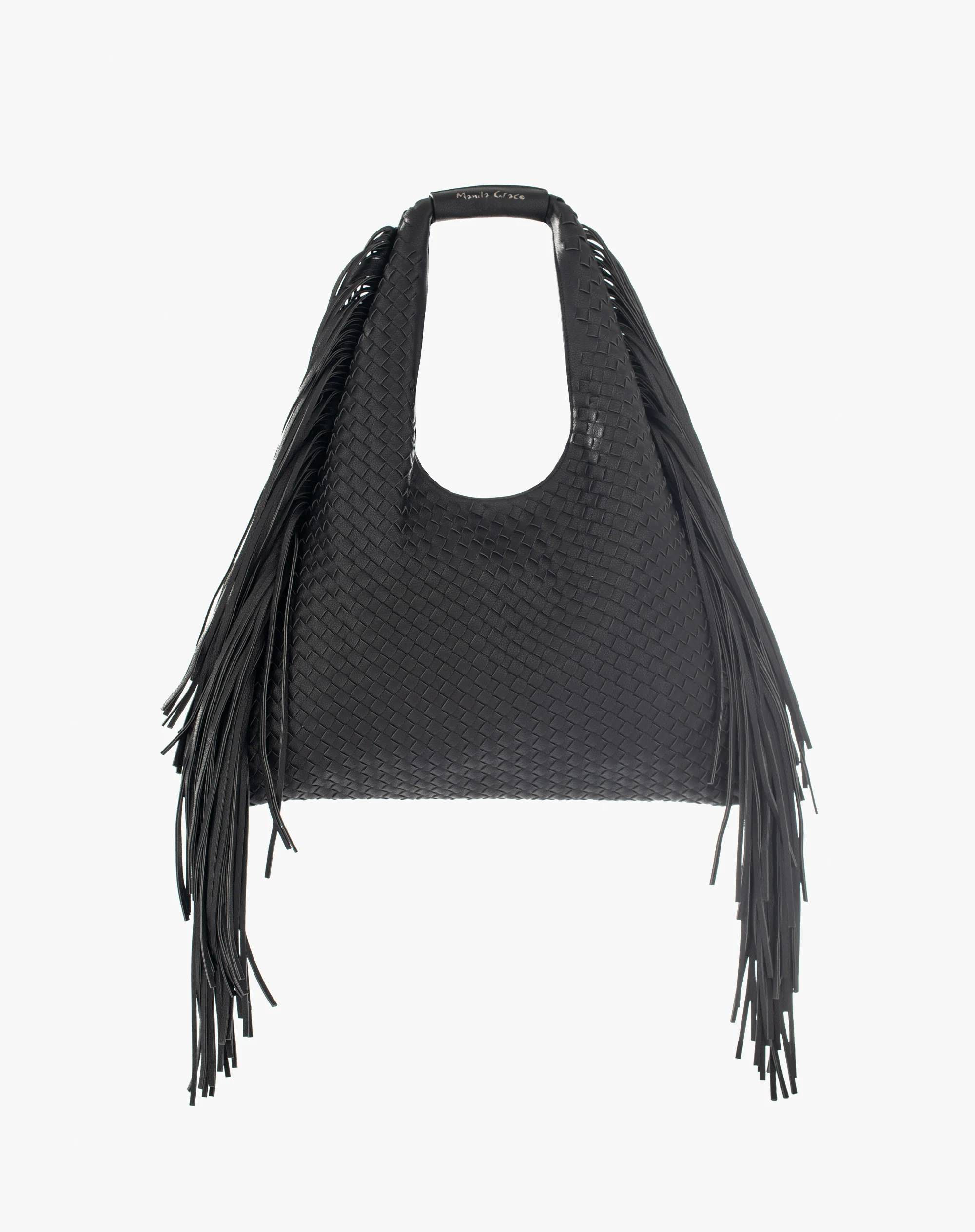 MANILA GRACE BORSA SAC BAG CON FRANGE Art. B836EU