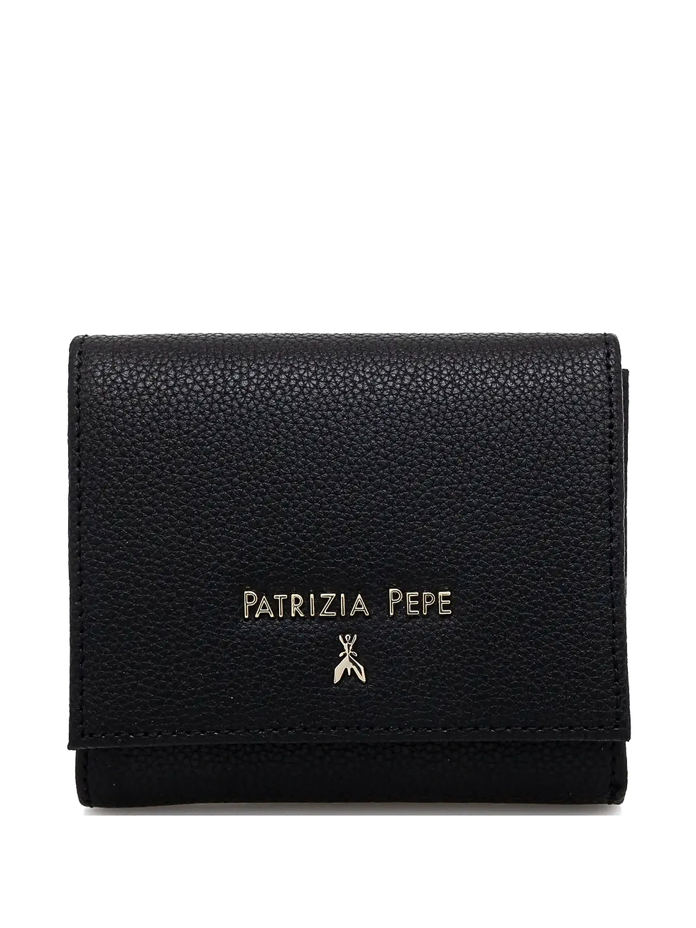 PATRIZIA PEPE PORTAFOGLIO SMALL FLAP IN PELLE MARTELLATA Art. 8Q0024L001