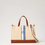 Miniatura: TWINSET BORSA SHOPPER IN CANVAS CON OVAL T Art. 251TB7080