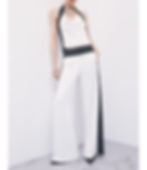 Thumbnail: PATRIZIA PEPE PANTALONE PALAZZO COLOR BLOCK Art. 8P0244C7004