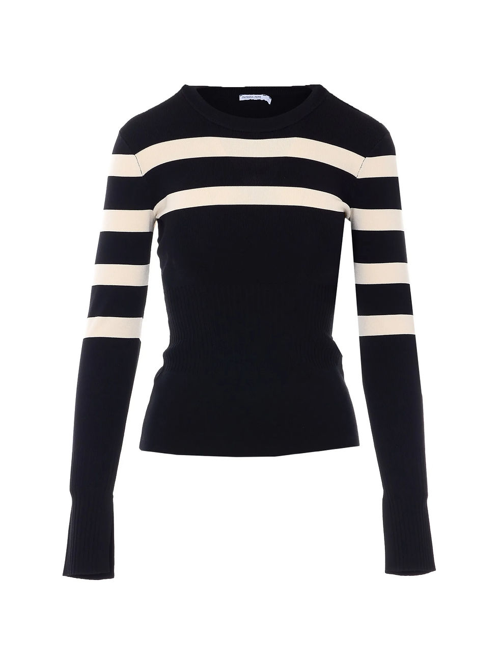 Miniatura: PATRIZIA PEPE MAGLIA A RIGHE CON CUT-OUT Art. 8K0414K323