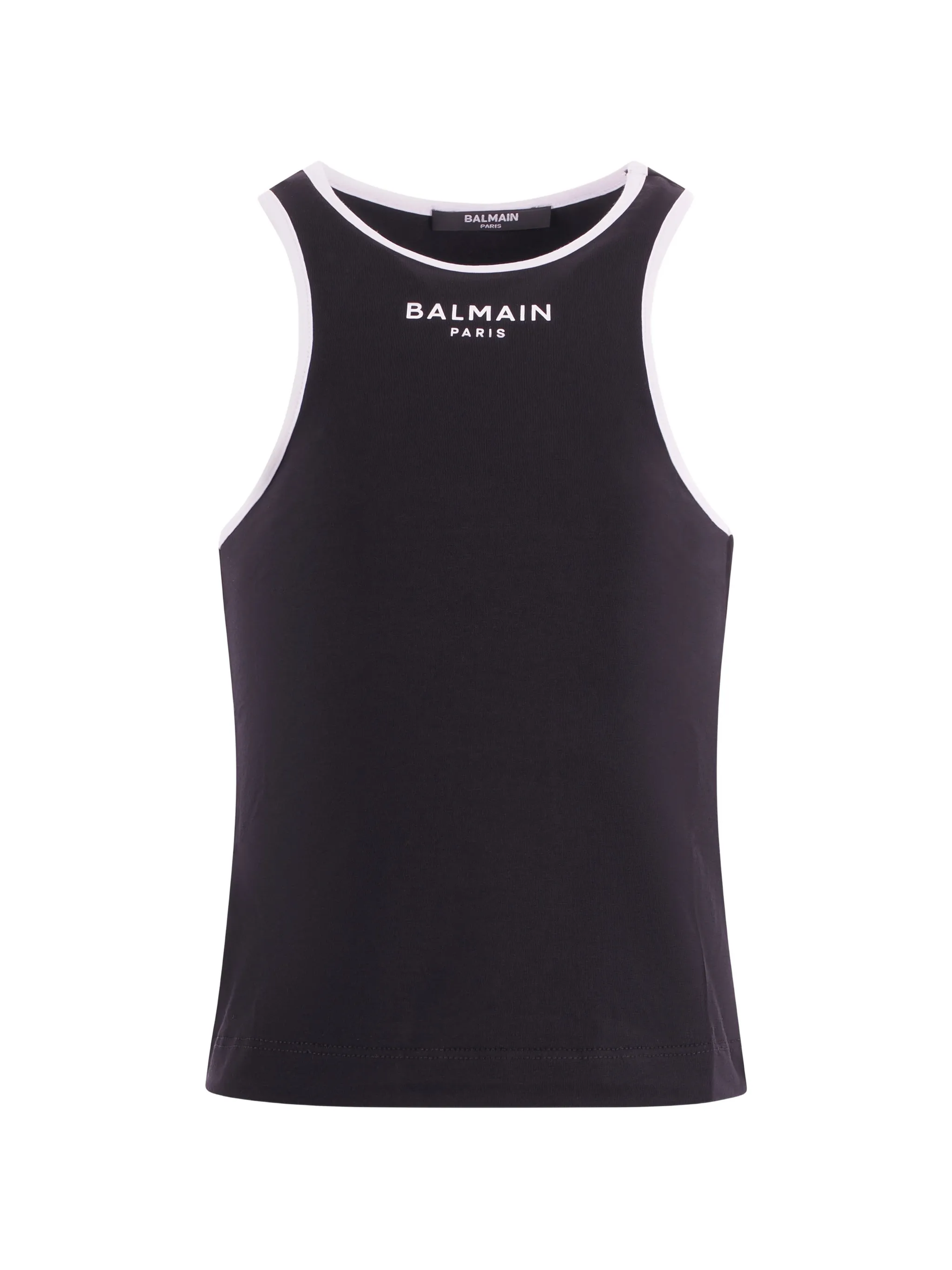 BALMAIN CANOTTA CON LOGO Art. BY8A12Z3277