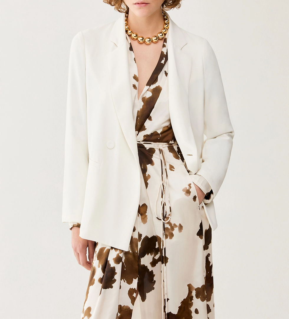 Miniatura: PENNYBLACK BLAZER IN TESSUTO SABLE Art. PBPBRONZO