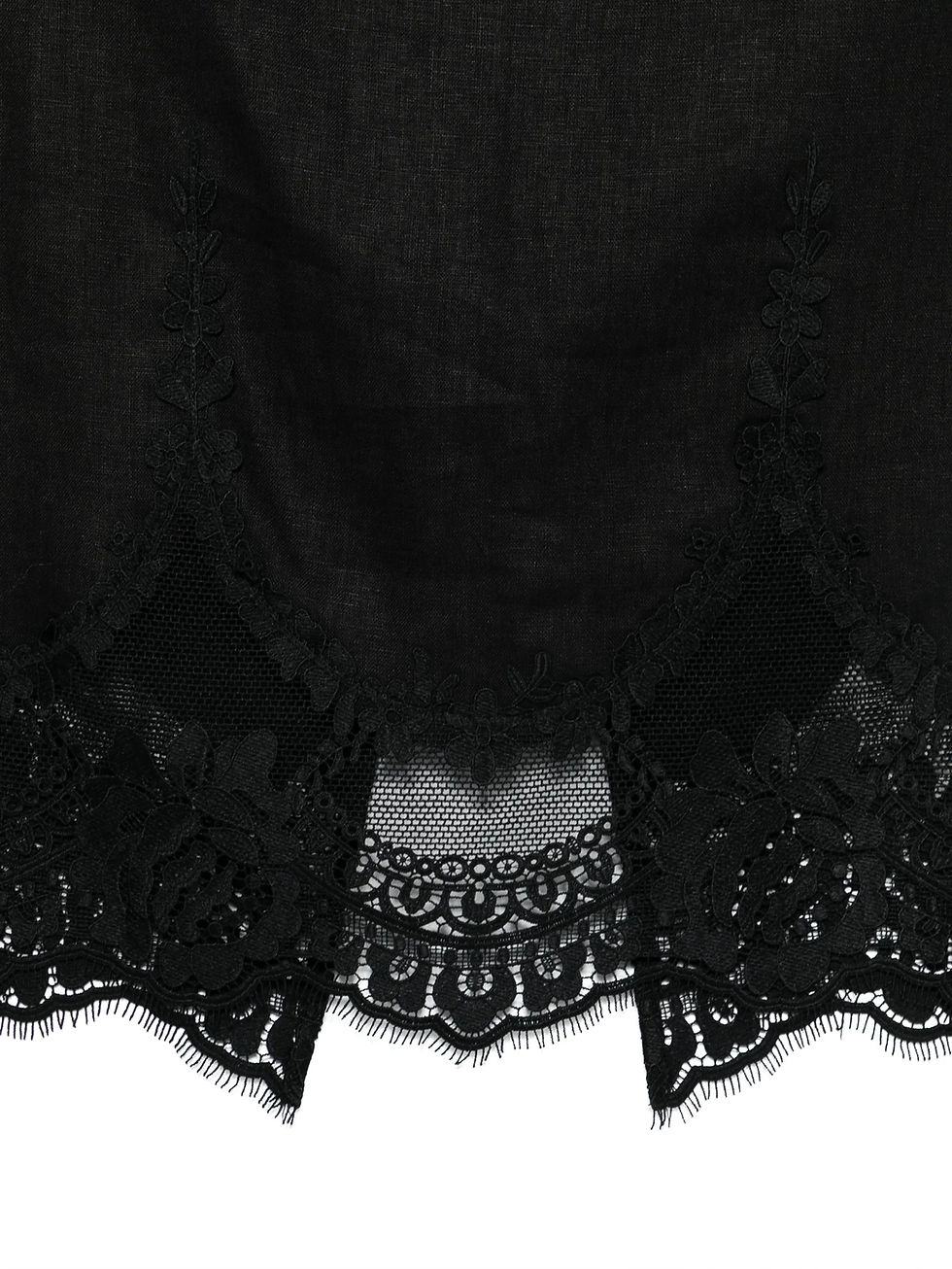 Thumbnail: TWINSET GONNA IN LINO CON PIZZO Art. 261TT2185
