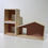 Thumbnail: Wooden Doll House With Wooden Play Set