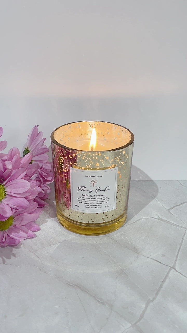 Thumbnail: Flowers Garden Candle