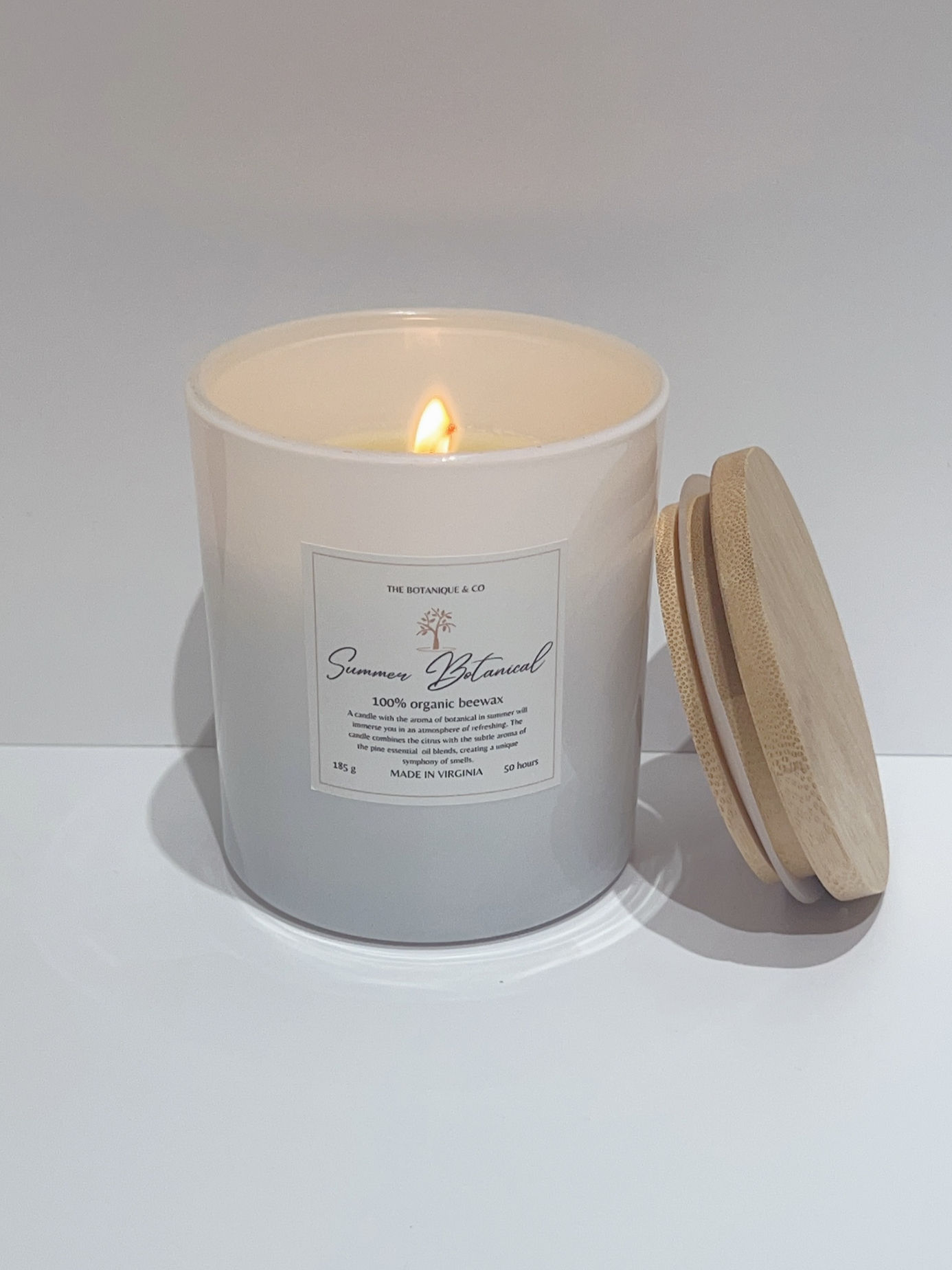 Summer Botanical Candle