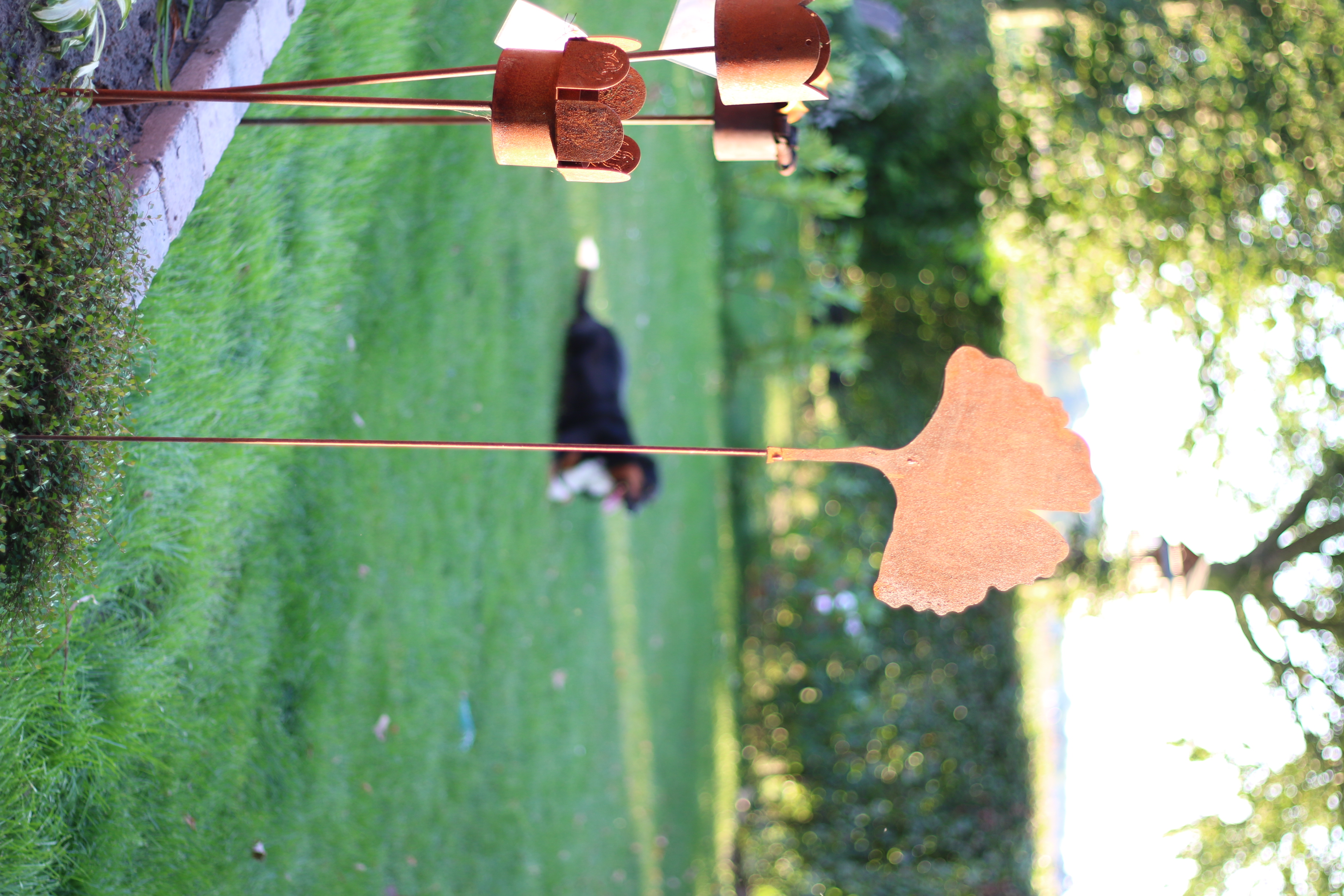 Gartenstecker Ginko