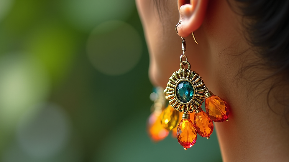 Descubra Brincos Artesanais com Estilo Tropical
