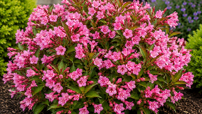 outdoor-expressions-garden-center-shrub-weigela-pink-sonic-bloom