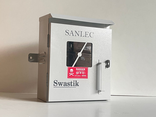 MS Meter Panel (9 X 12 X 6 Mini ) with Plywood | Sanlec Automation