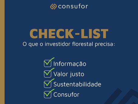 O que o investidor florestal precisa
