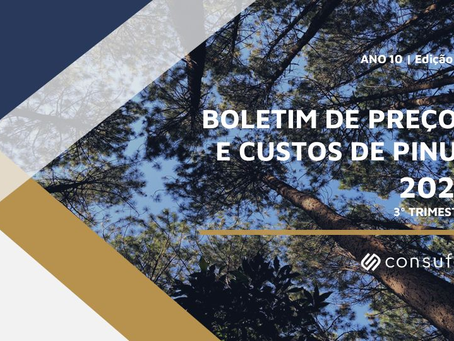 Boletim de Preços e Custos de Madeira de Pinus