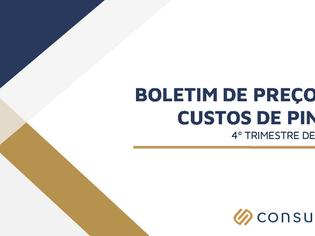 Boletim de Preços e Custos de Madeira de Pinus