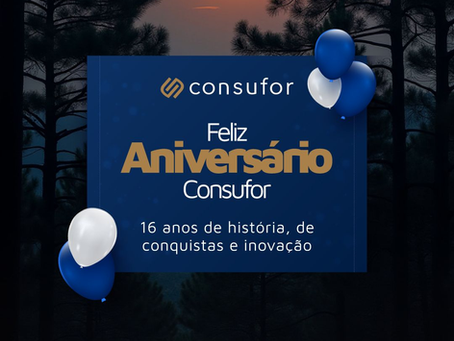 Feliz Aniversário Consufor