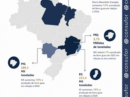 Principais Produtores de Ferro Gusa