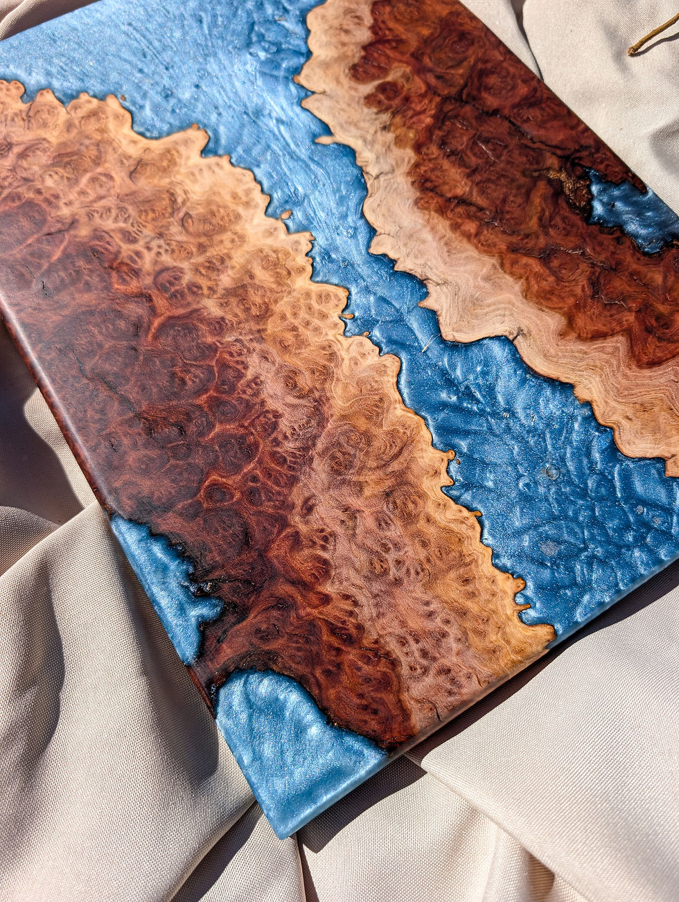 Thumbnail: Resin Inlay Serving Board - Blue