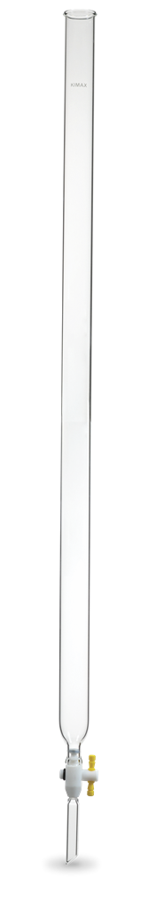 COLUMNA CROMATOGRAFÍA LLAVE PTFE 24/40