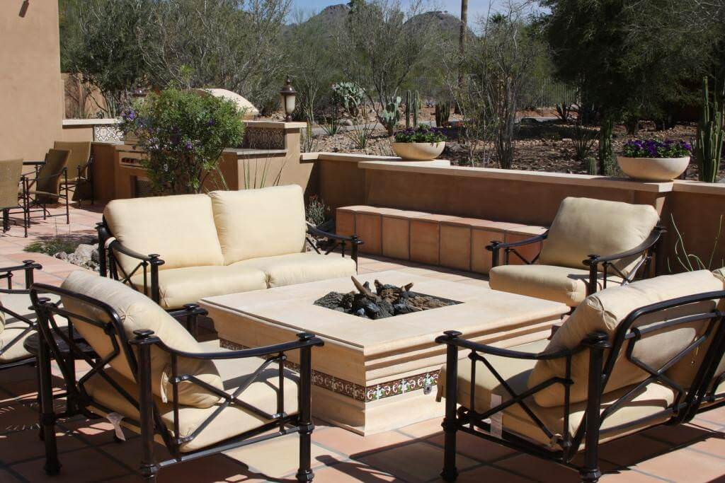 Limestone Fire Pit