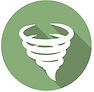 circular tornado icon
