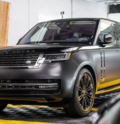Range Rover 2024 with stealth Paint protection film ppf