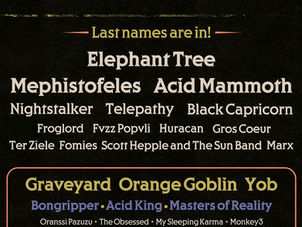 Live at Desertfest Antwerp 19/10!