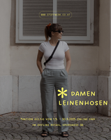 Damen Leinenhose in salbei -20%