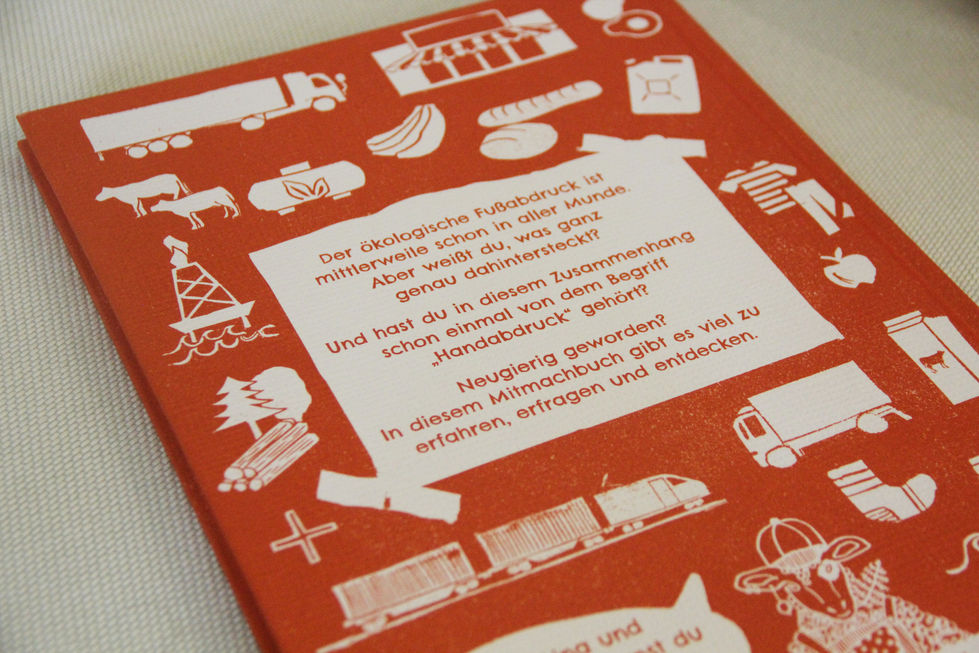Mit Händen und Füßen Cover Kinderbuch Umwelt Nachhaltigkeit Falter Verlag